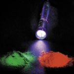 Leak-detection powder for filter bags